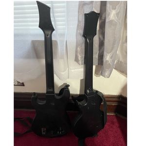 Guitar hero Wii guitars